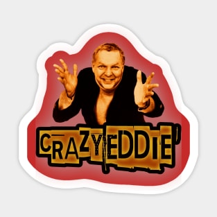 Crazy Eddie//Crazy Fraud Sticker